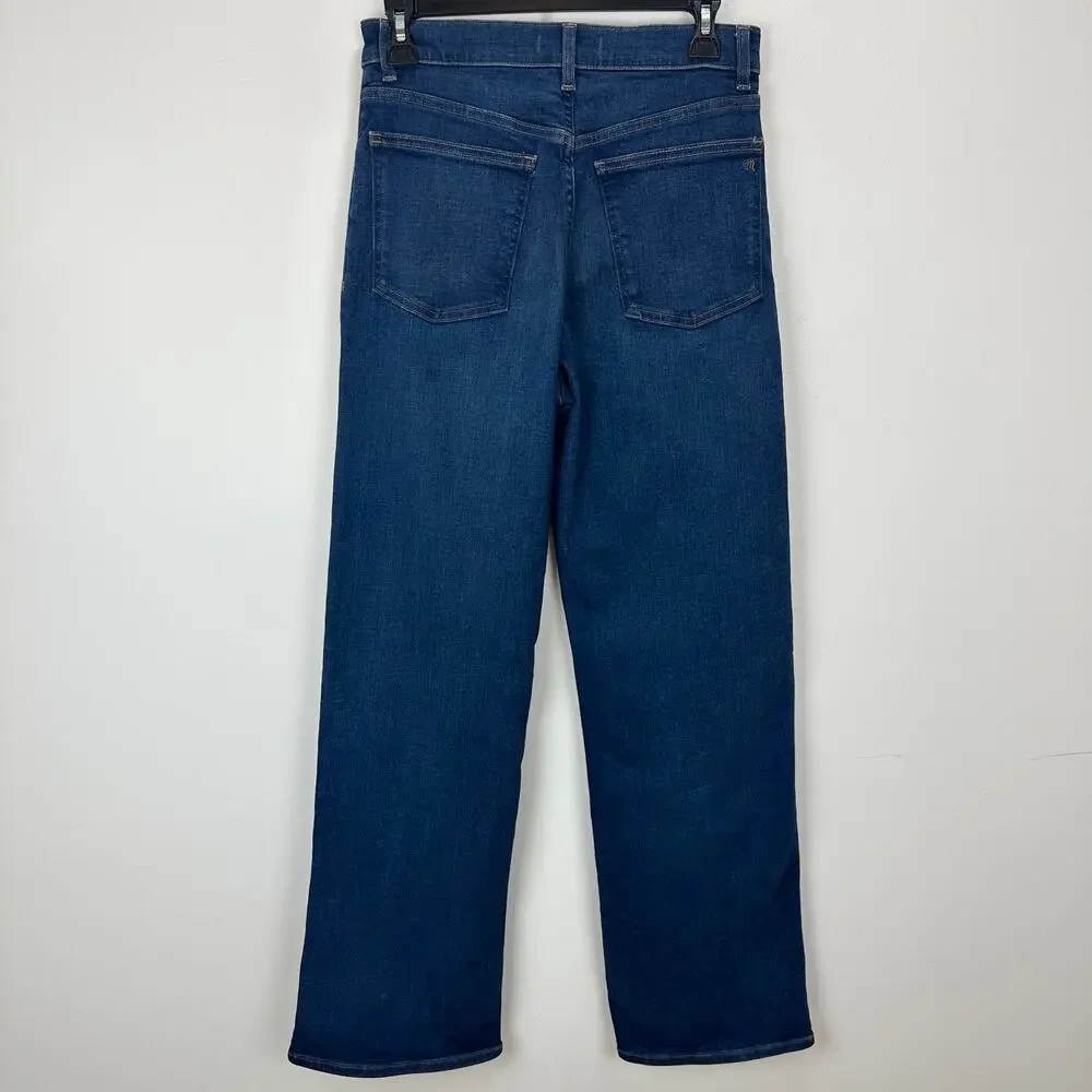 Madewell The Perfect Vintage Wide Leg Jean Pipestone Wash Blue US 27 NWT - Picture 10 of 15
